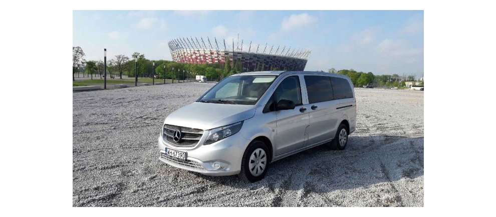Mercedes Vito 8 osób plus kierowca
